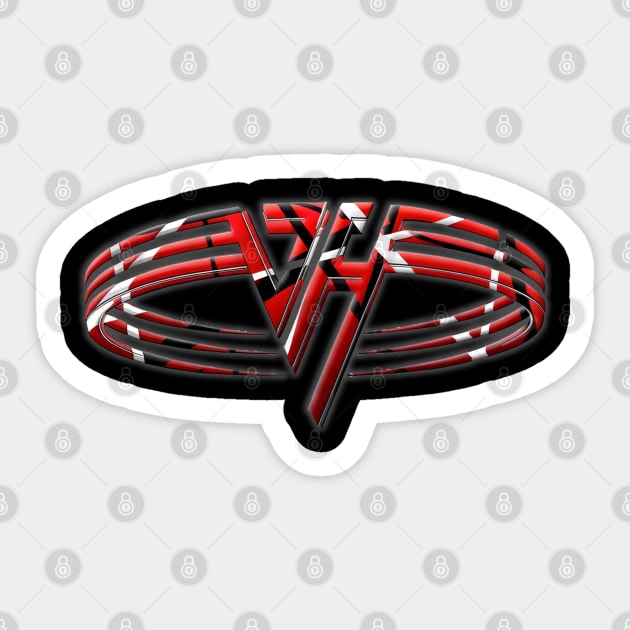 VAN HALEN Sticker by Step_Up